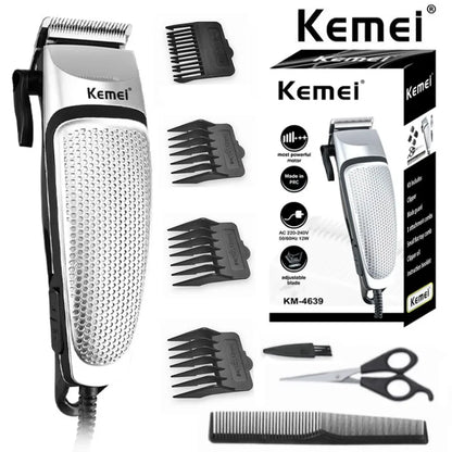 Kemei KM-4639 Electric Clipper Hair Clippers Professional Trimmer Household Low Noise Beard Machine Personal Care Haircut Tool KM-4639