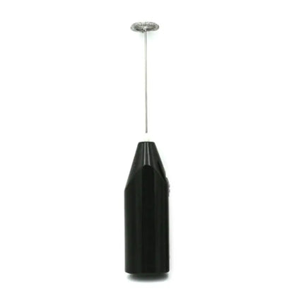 Electric Mixer Milk Beater Double for Head Coffee Frother Foamer Machine Stainless Steel For Home Kitchen Processor black
