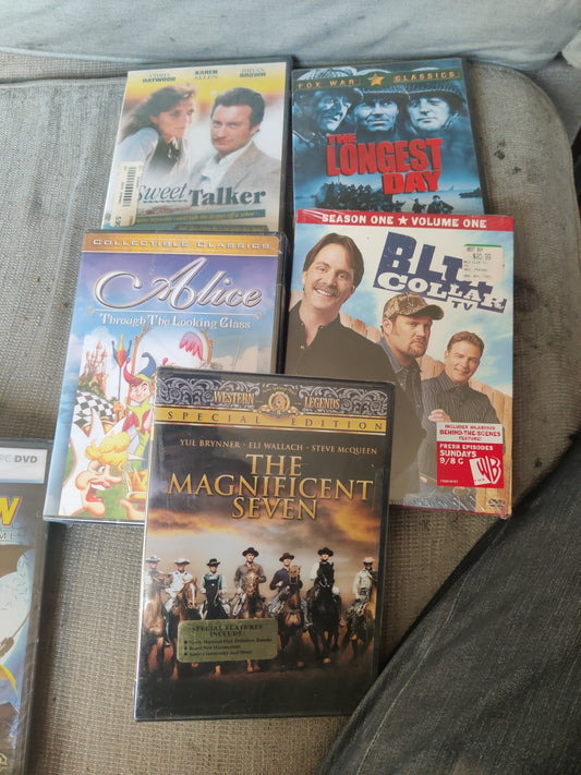 5 Dvds Assorted