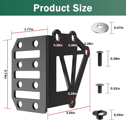 ForoGore Tactical Holster Adapter Tourniquet Holder Mount QLS Police Black